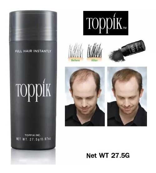 New Toppik Hair Building Fibers Black 27.5g
